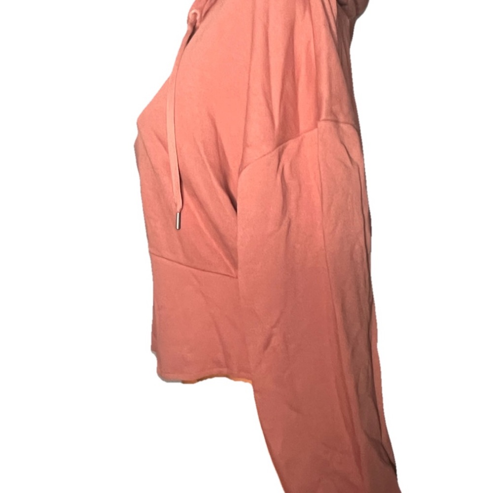 Victoria's Secret NWT Canyon Rose Cropped Corset Hoodie XL - Picture 6 of 9